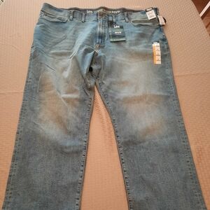Lee Men's 50 X 29 Relaxed Straight Jeans